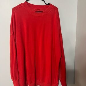 Aerie Red Sweater